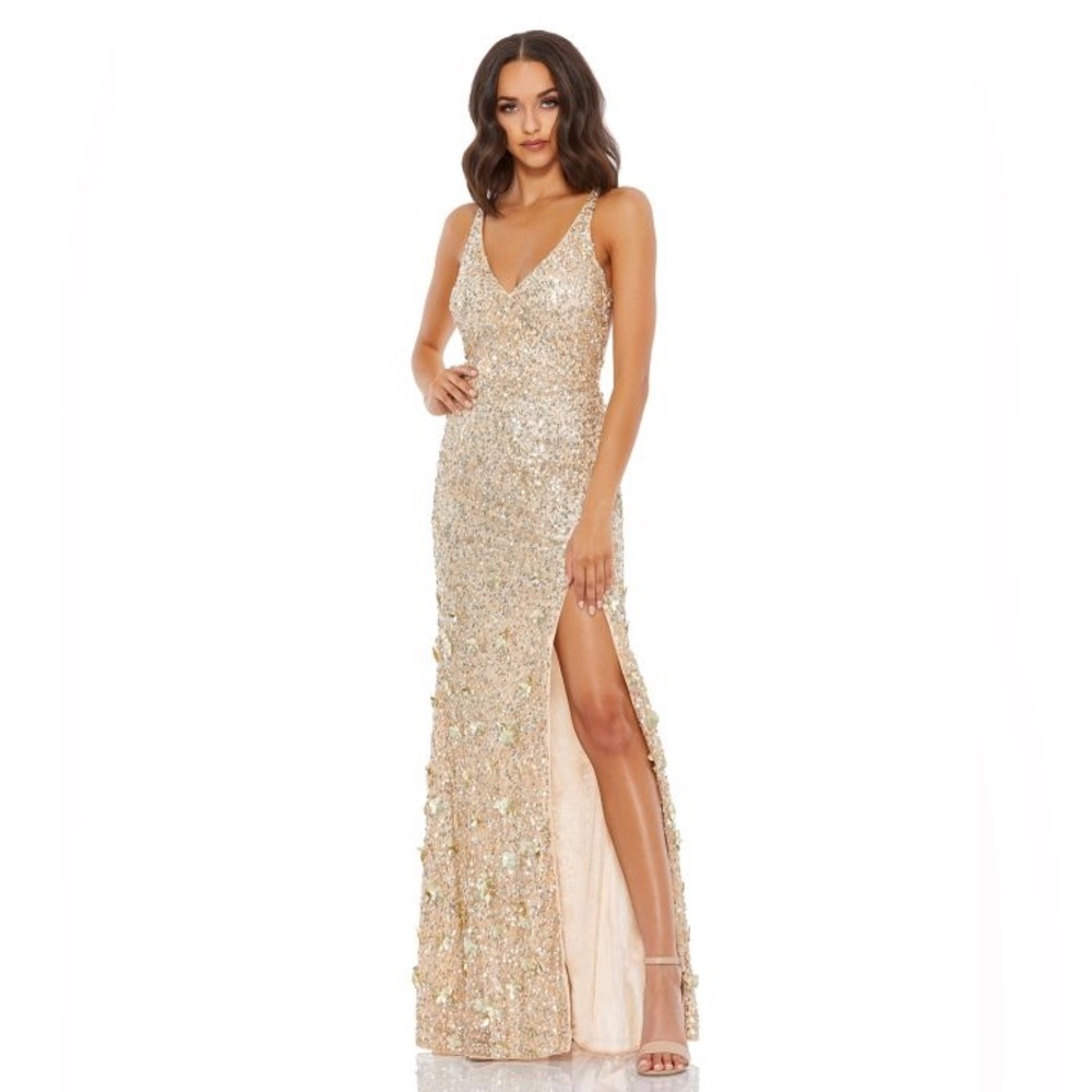 Mac Duggal 93800 Strappy Back Sequin Dress
100% Authentic From Original Designer